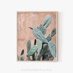 Botanische Drucke, Kalifornien Kakteen, saftig Drucke, Kaktus Wandkunst, Kaktus Poster, Küche Wandkunst, botanische Wandkunst, Wand-Dekor