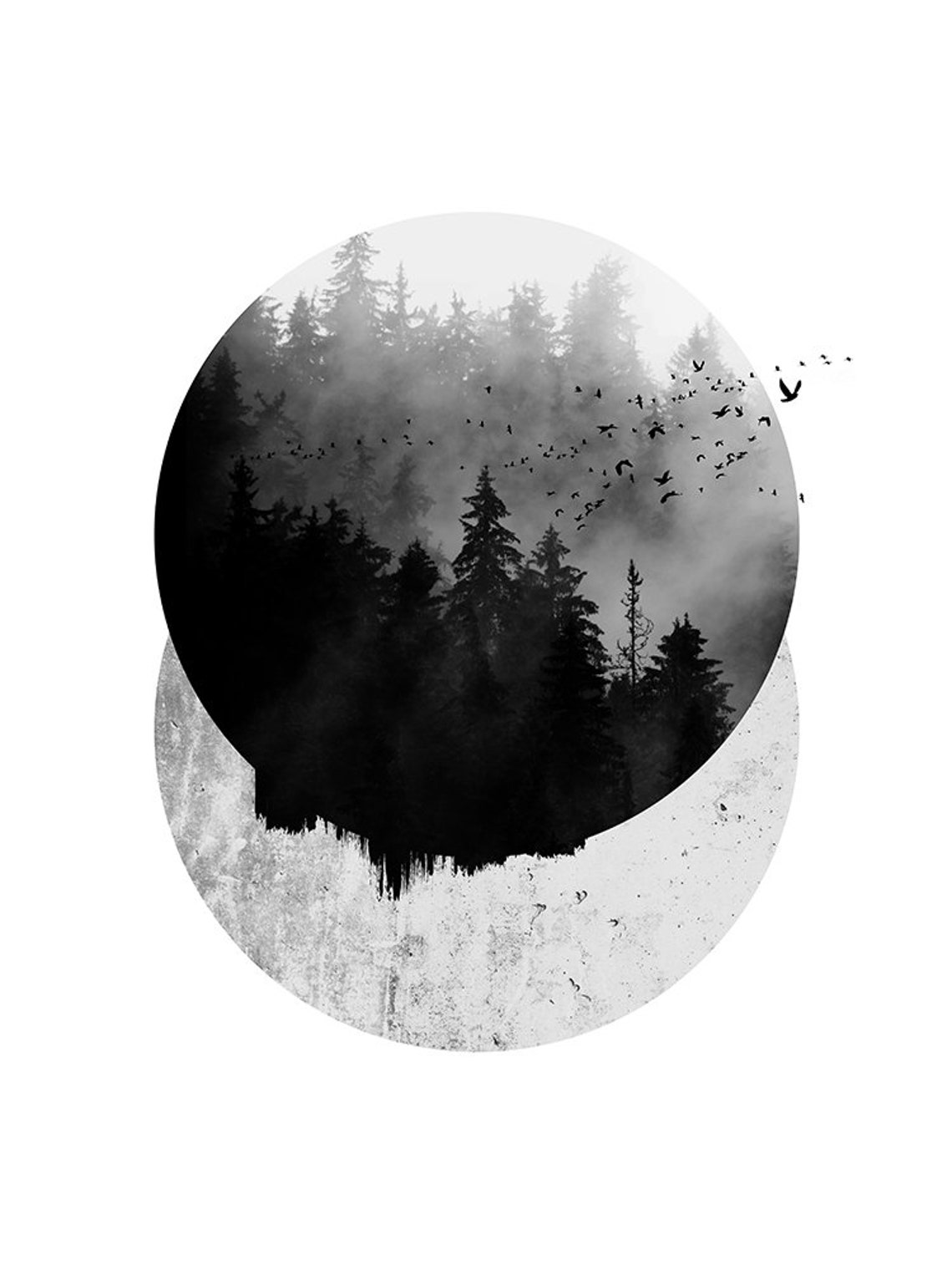 Abstract Wall Art Geometric Art Print Gallery Wall Print Etsy