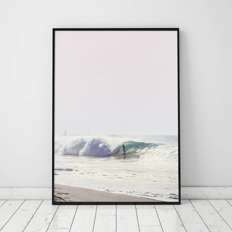 Ocean Wall Art Modern Wall Art Ocean Print Coastal Wall Etsy