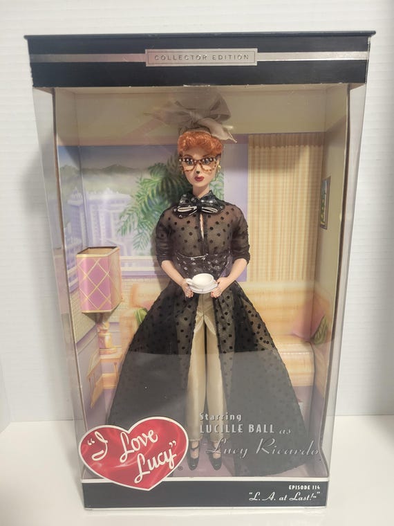 2002 Mattel I Love Lucy Episode Last Barbie Doll