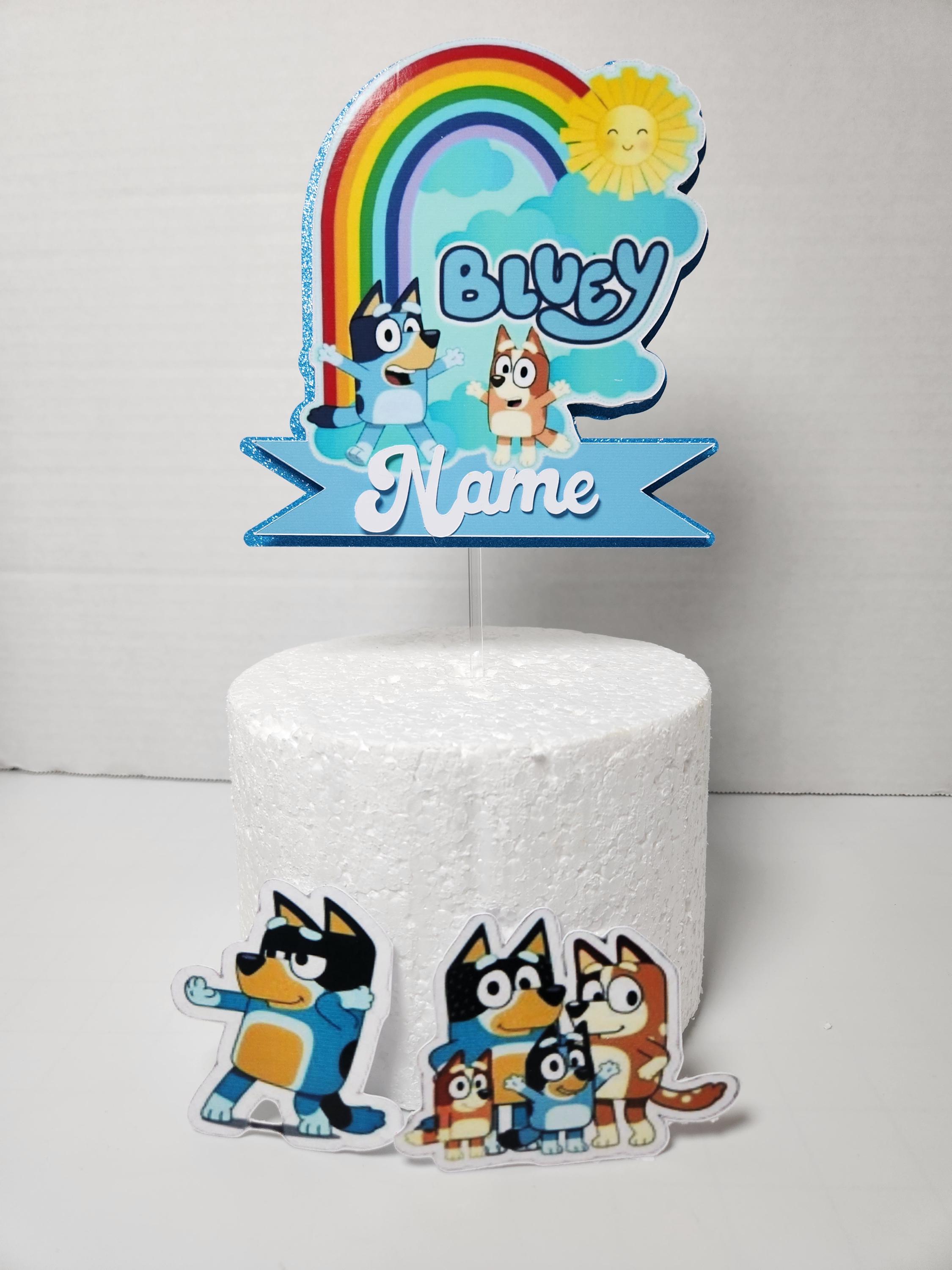 Bluey Cake topper