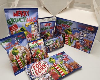 Caja de Nochebuena del Grinch