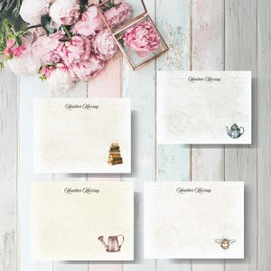 Steampunk / Vintage Personalisieren leere flache Note Karte Vintage Bücher