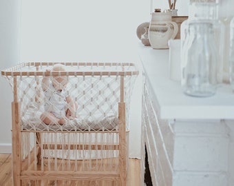 macrame bassinet