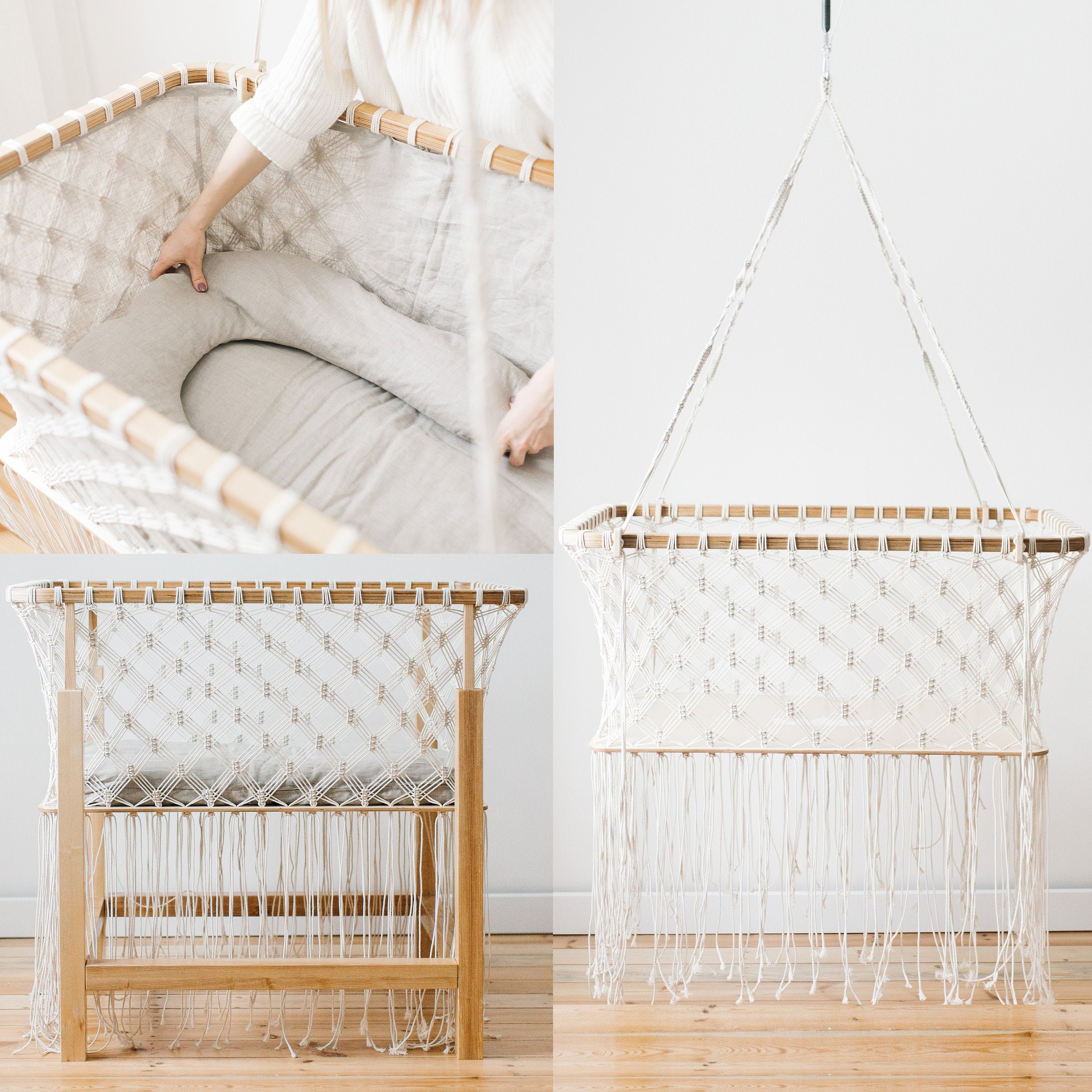 bassinet boho