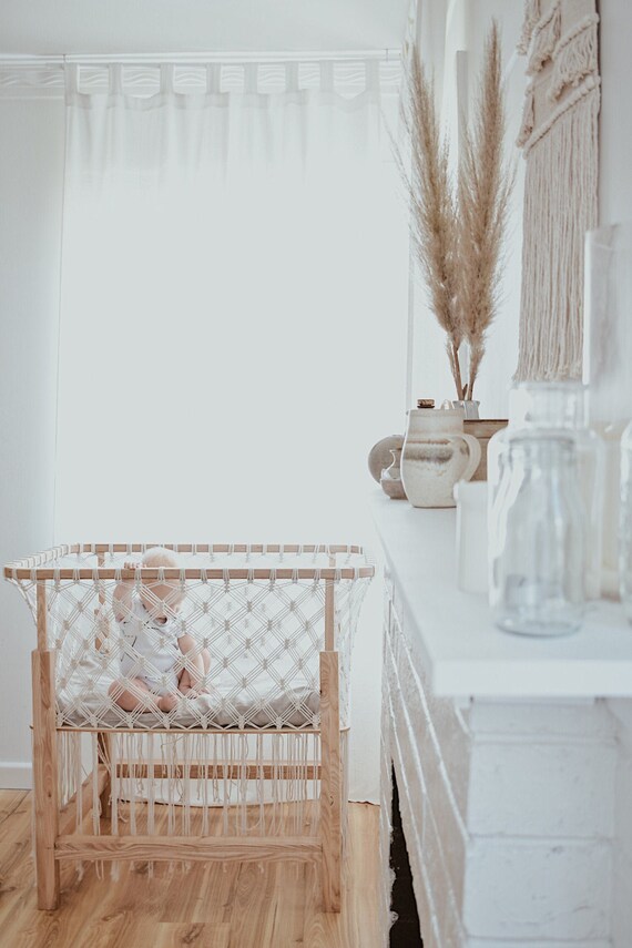 macrame bassinet