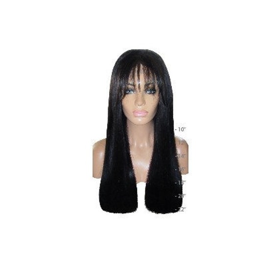 Moklox Niki Custom 100 Remy Human Hair Full Front Lace Wig Etsy