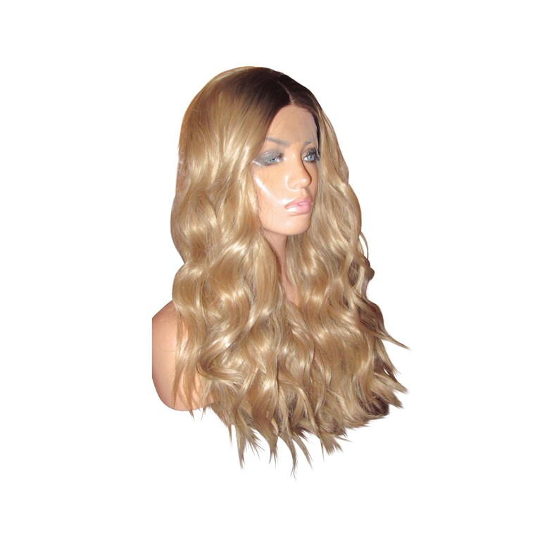 Ready To Ship Moklox Sasha Front Lace Synthetic Wig 20 Very Etsy
