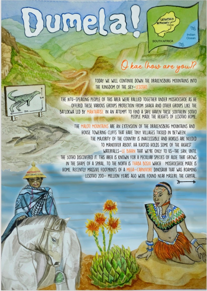 Telling Our Stories Southern Sotho Lesotho - Etsy