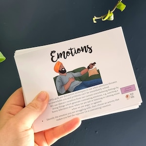 Distress Tolerance DBT Skill Cards // Houd rekening met kaarten, DBT, zelfhulp voor BPS, zelfhulp voor angst, persoonlijkheidsstoornis, geestelijke gezondheid