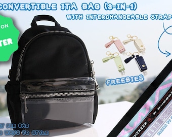 Convertible 3-in-1 Ita Backpack (Interchangeable Straps)