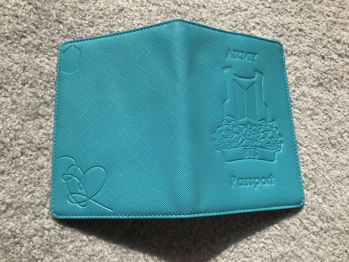 BTS ARMY Passport Cover Case Wallet Etsy Canada