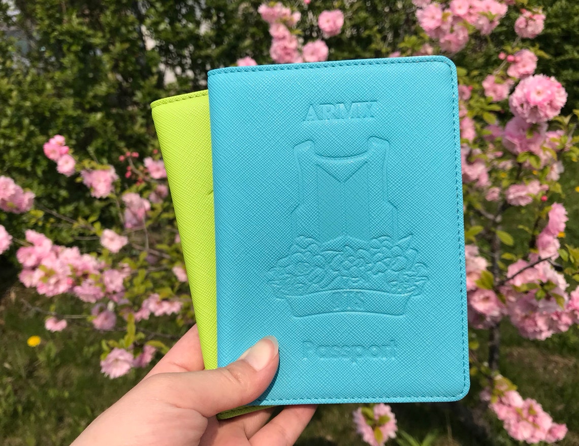 BTS ARMY Passport Cover Case Wallet Etsy Canada