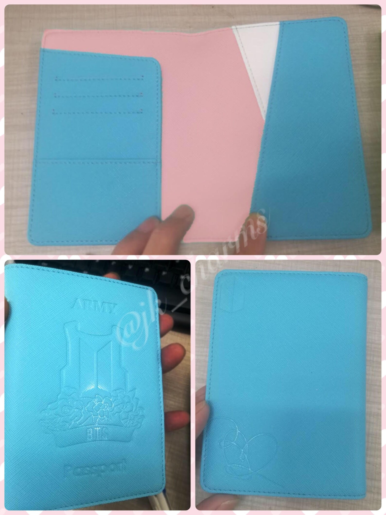 BTS ARMY Passport Cover Case Wallet Etsy Canada