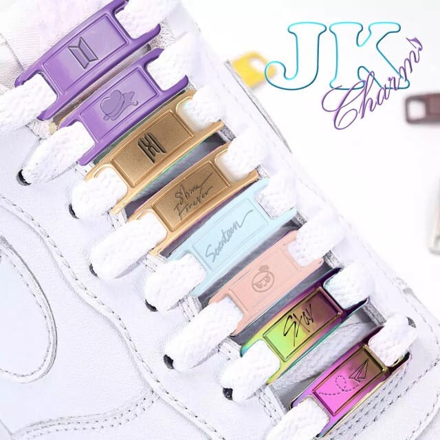 Kpop Shoe Tag Charms/lace Locks BTS 