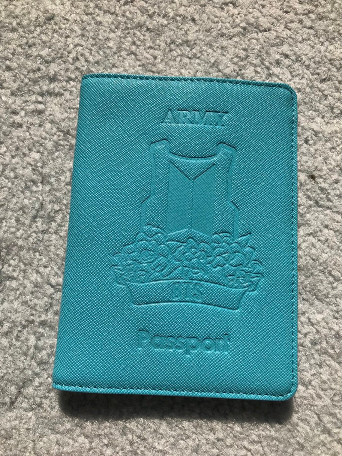 BTS ARMY Passport Cover Case Wallet Etsy Canada