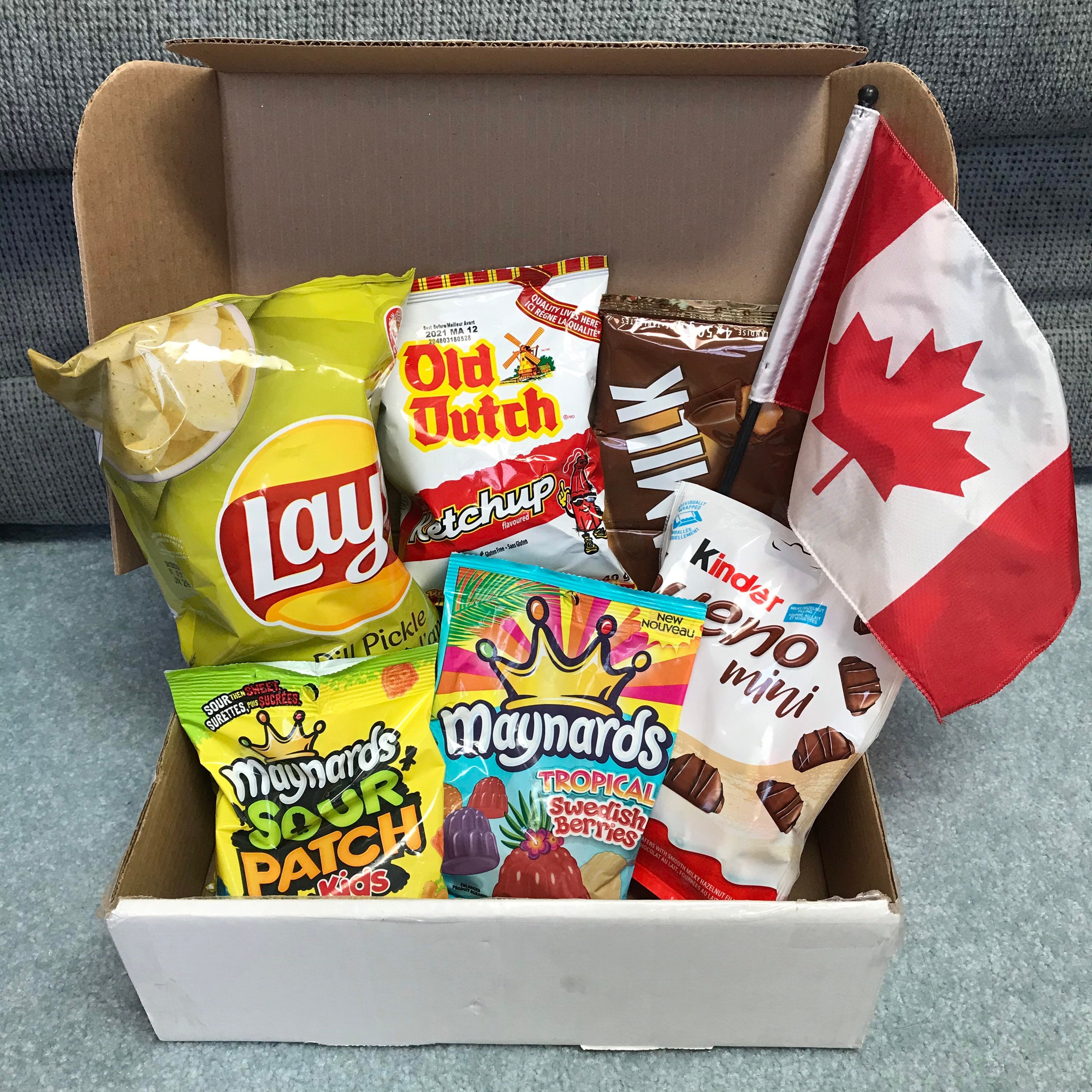 Canadian Snack Box FREE SHIPPING for USA Etsy