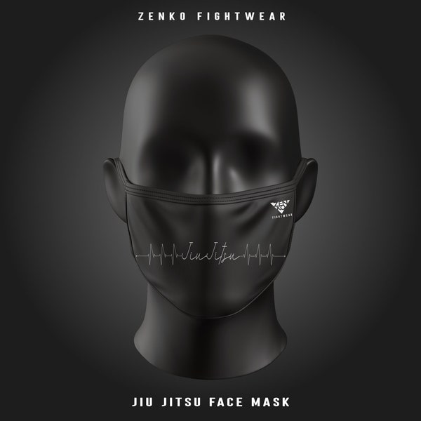 Jiu Jitsu Face Mask Etsy