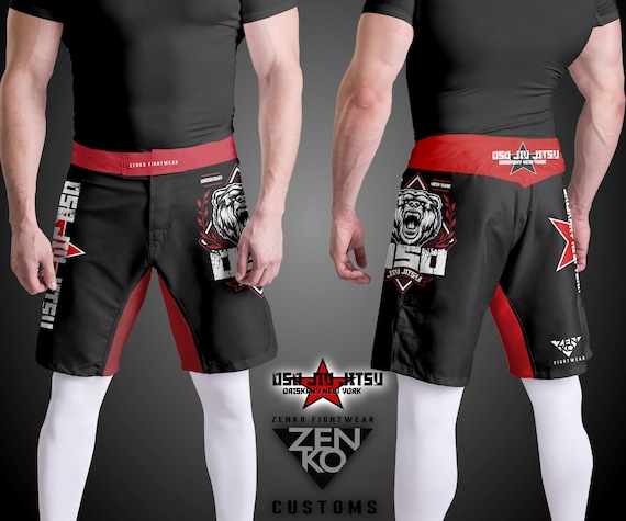 Details about   Boxing Trunks Professional Vintage Cottons Fight Shorts Breathable Mma Grappling