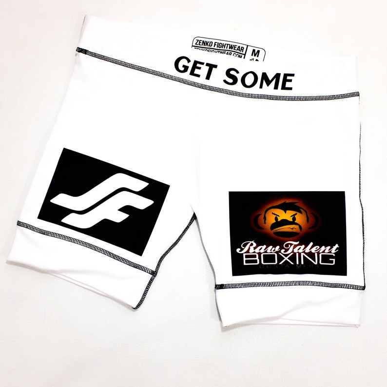 Custom BJJ MMA Vale Tudo Shorts Customized Compression Shorts Etsy