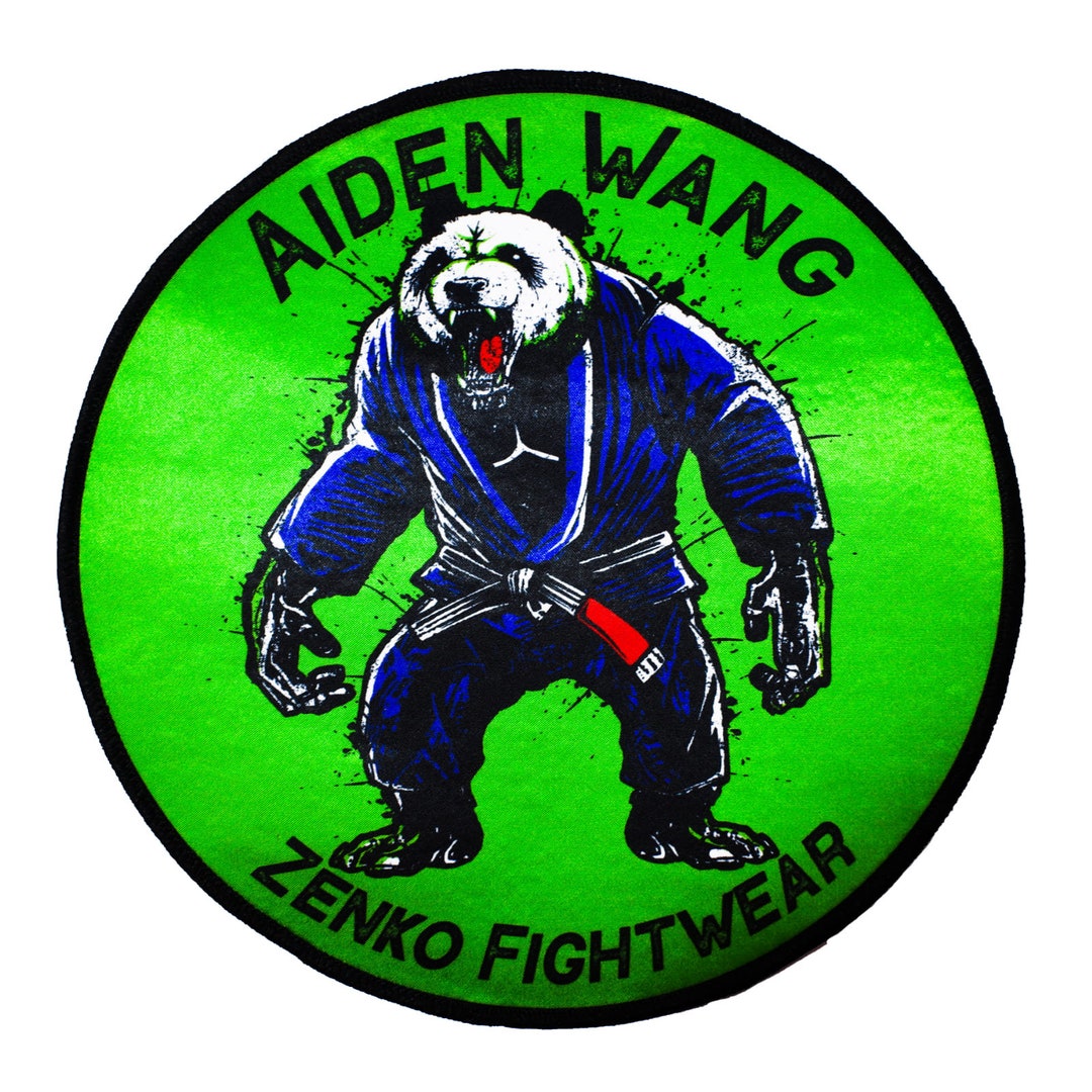 Custom BJJ Gi Patch Customized Sublimated Kimono Patches Etsy