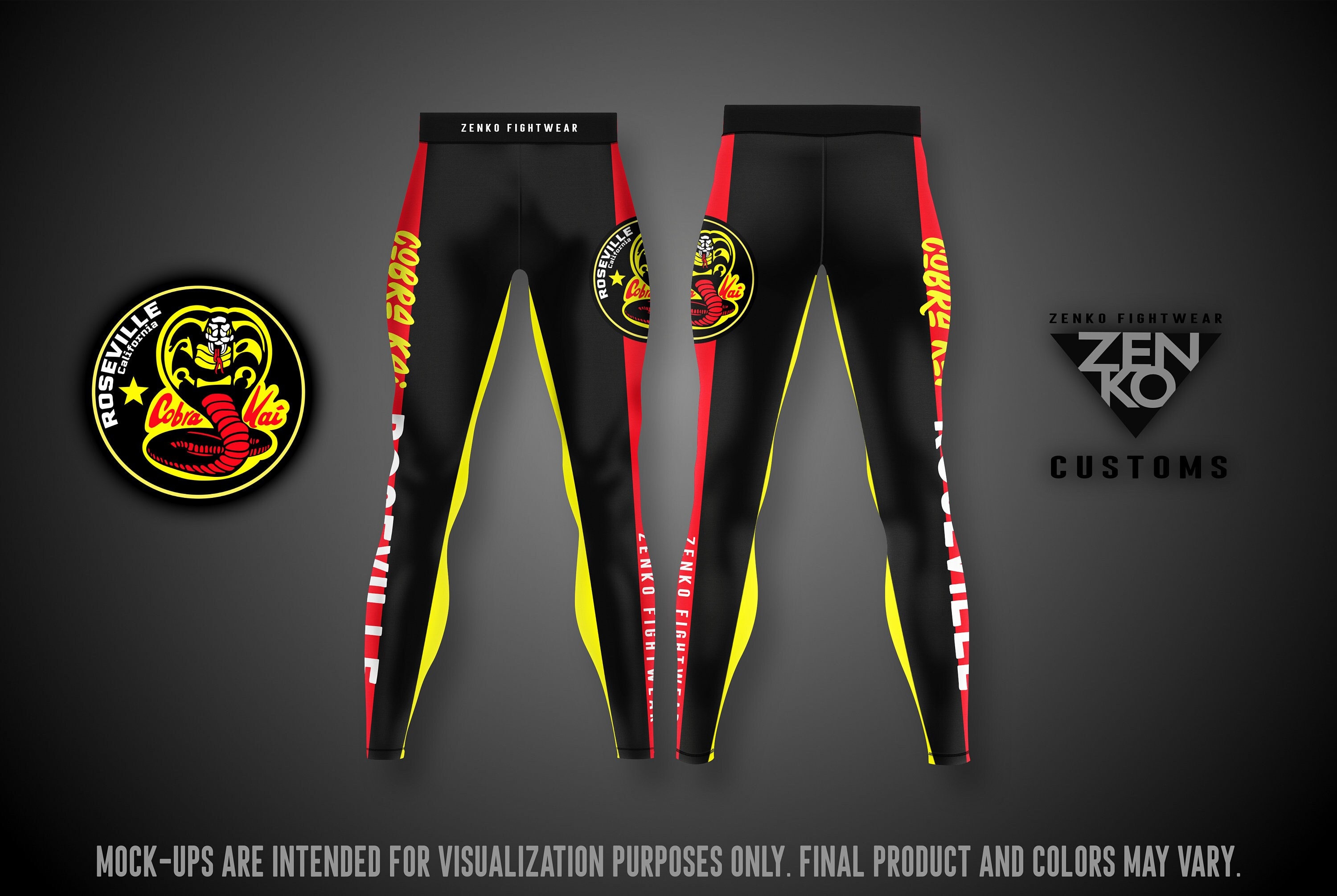 Cobras Sublimated Women's Leggings Cobras Sublimated Women's Leggings