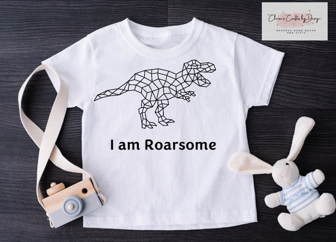 Dinosaur Kid Roarsome Custom Youth T shirt TH035 SAM066 - Unifamy