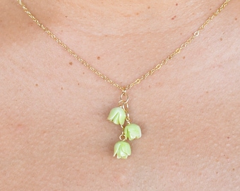 Three Cascading Pakalana Necklace, Pakalana Jewelry, Pua Kalaunu Necklace, Hawaiian Jewelry, Handmade in Hawaii