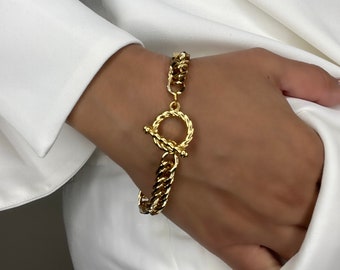 Gold Chain Bracelet