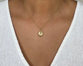 Gold Crystal Necklace