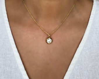 Clear Crystal Necklace