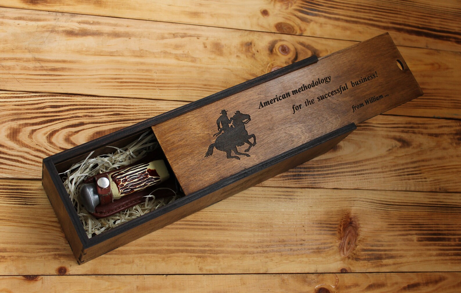 Knife Storage Box Personalized Wooden Gift Box Etsy