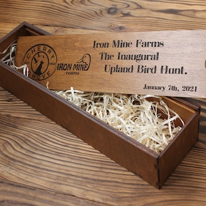 Groomsmen Gift Personalized Box Knife Storage