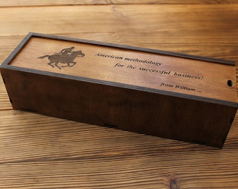 Knife Storage Box Personalized Wooden Gift Box