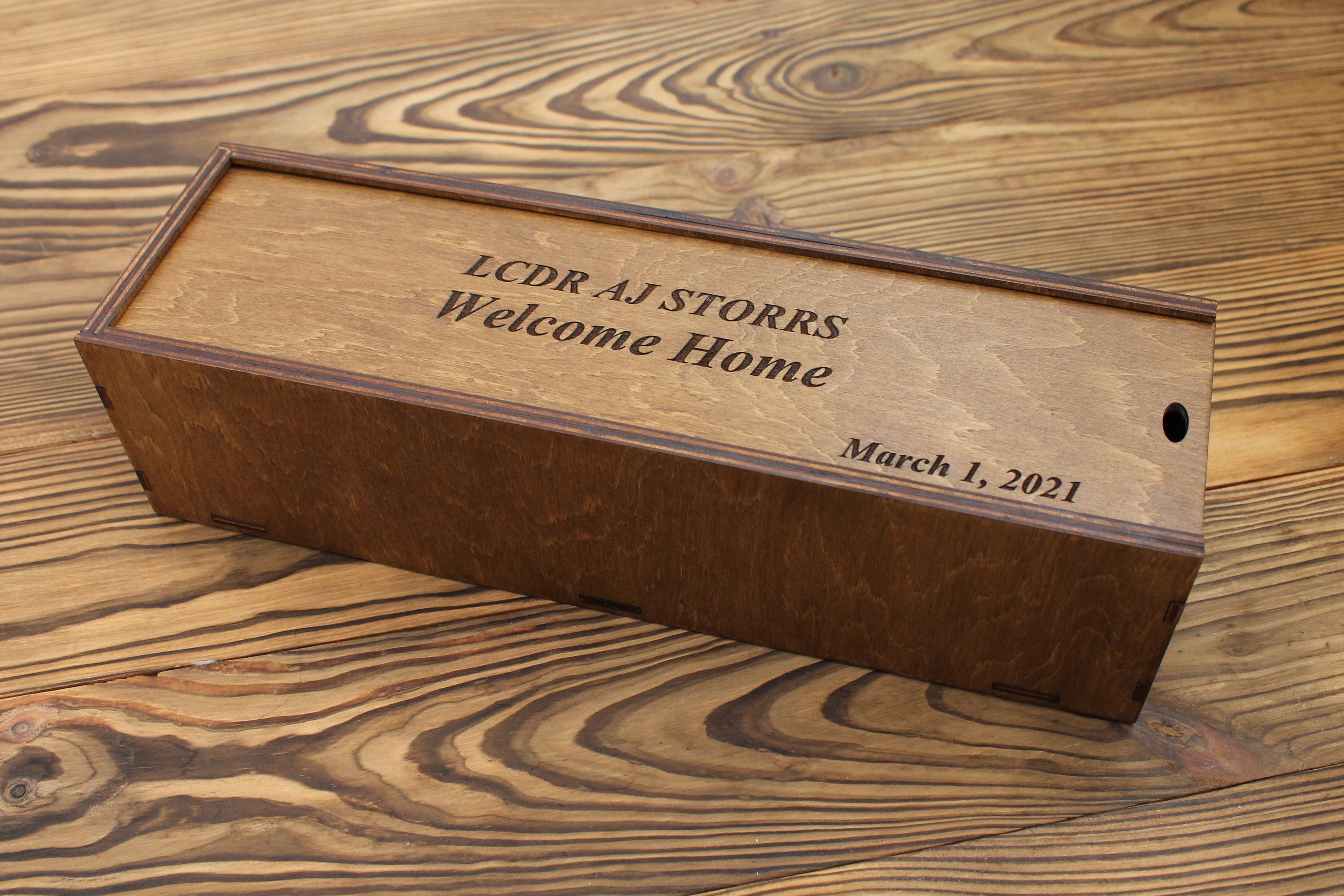 Handmade Box Knife Storage Wooden Gift Box 32 by 7 by 7 cm Etsy