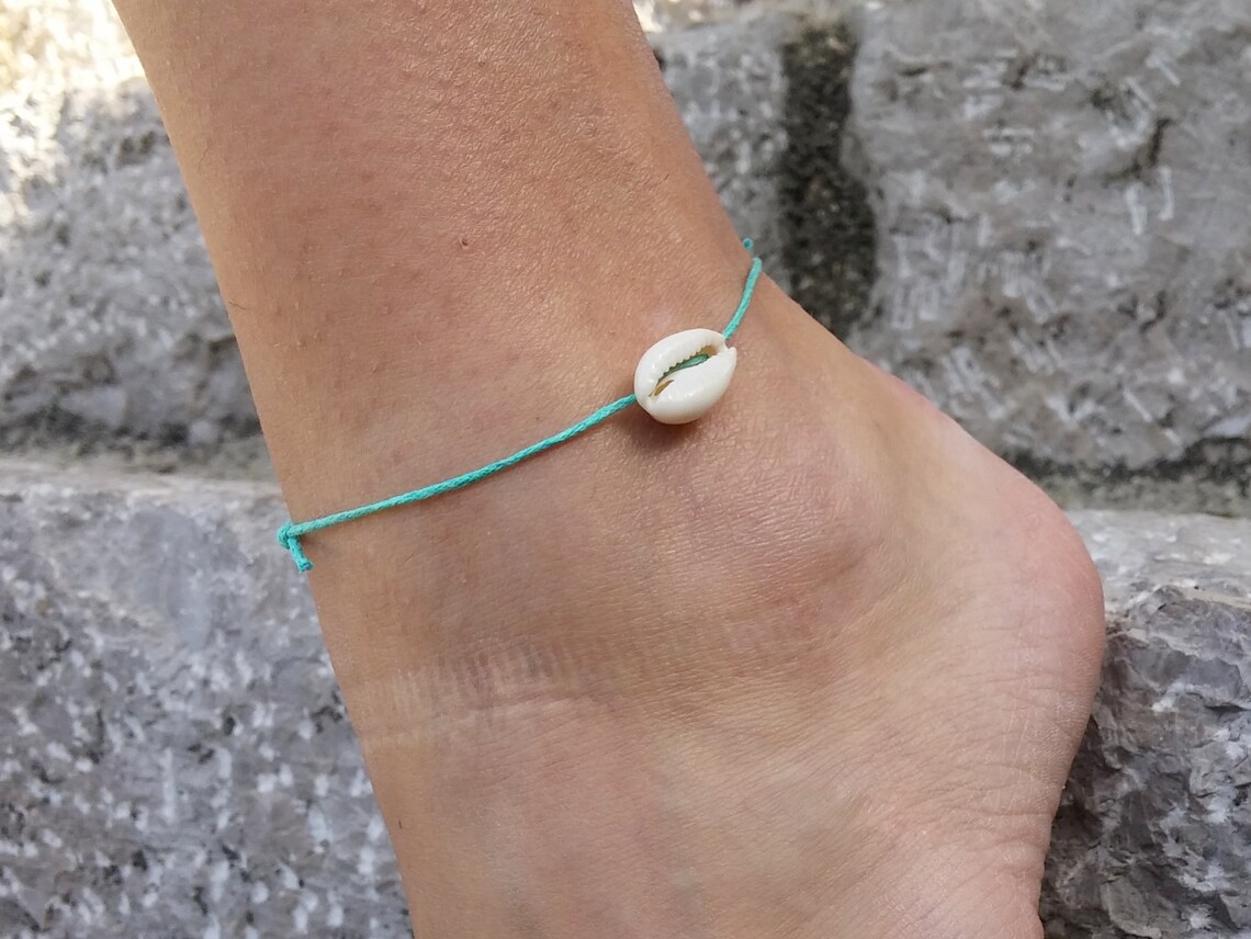 Shell Anklet Shell Jewelry Shell Bracelet Beach Jewelry Beach Anklet ...
