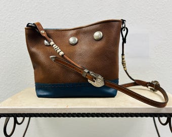 vintage concho tote