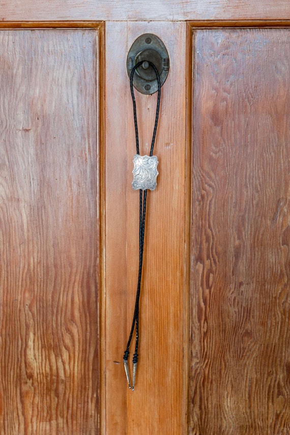 vintage bolo tie - image 1