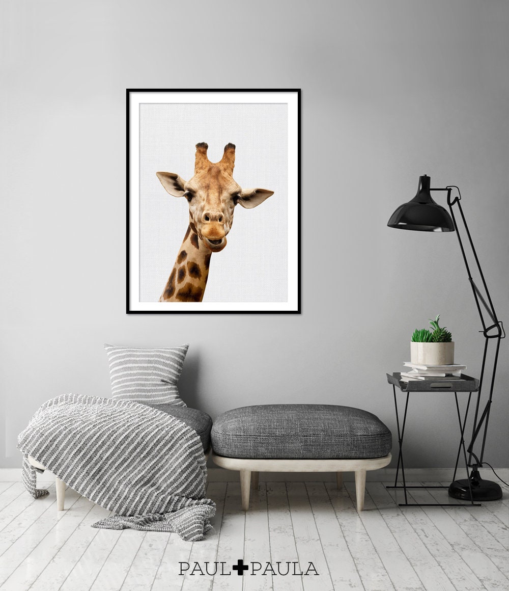 Giraffe Print Giraffe Digital Download Giraffe Printable | Etsy