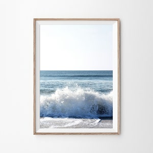 Ozean Print, Ozean Fotografie, Welle Wandkunst, Strand Print, Strand Dekor, Ocean Prints, Strand Kunstdruck, Strand Wandkunst, Digitaldrucke