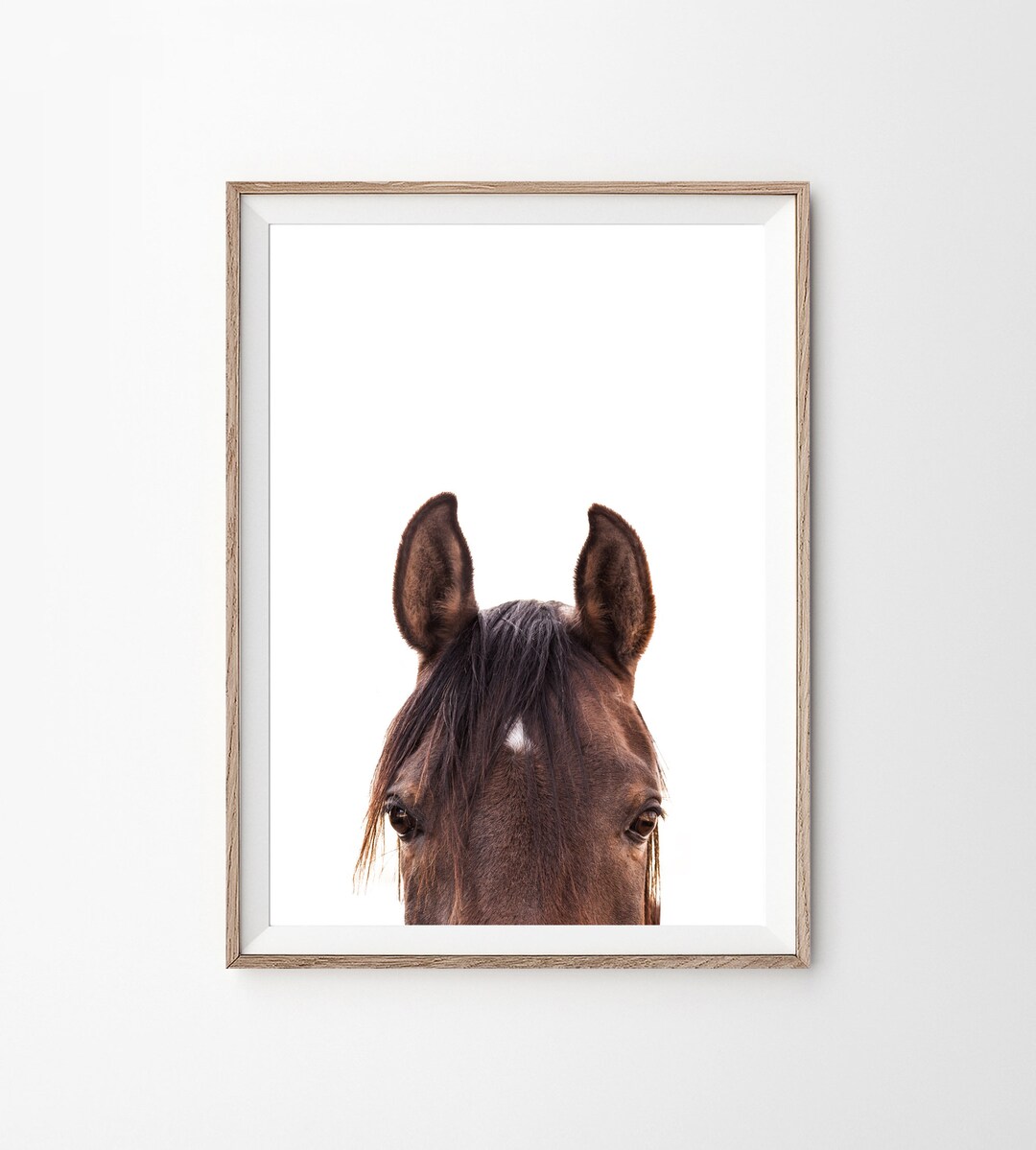 Horse Print, Colored Wall Art, Hores Printable, Animal Prints, Nature ...