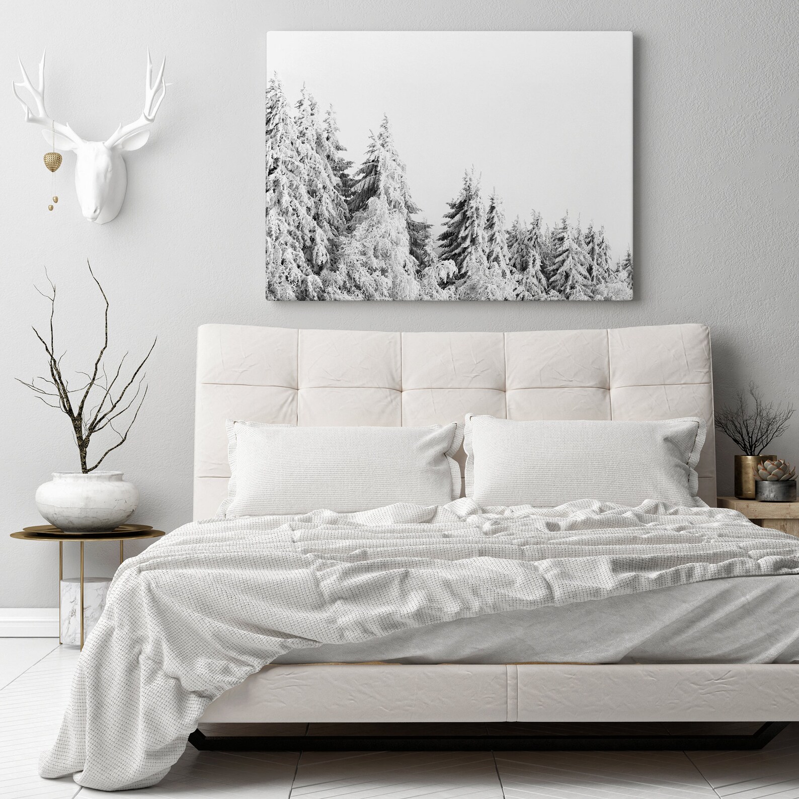 Winter Forest Wall Art Snow Forest Photography Forest Etsy