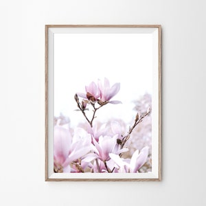 Magnolia Print, Flower Print, Magnolia Art Print, Magnolia Flower, Prints Wall Art, Botanical Prints, Digital Print, Botanical Print
