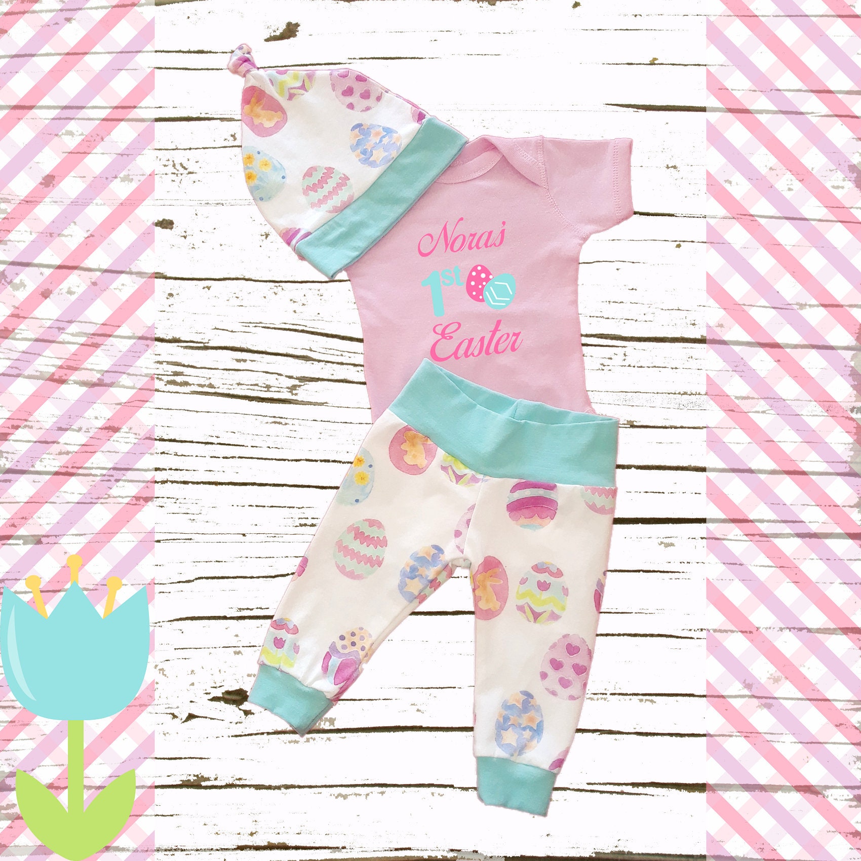 Easter outfitEaster Eggs Baby girl clothes baby clothes Etsy