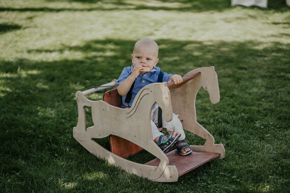 rocking horse high chair