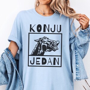 Konju Jedan Majica, Funny Bosnian Croatian Serbian Horse Shirt, Smijesna Konj Rodjendan Poklon, Balkan Tshirt, Hrvatska Srbija Bosna Gift