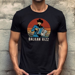 Balkan Rizz Shirt, Narodna Muzika Koncert Majica, Harmonika Serbian Concert Tee Bosnian Accordion Tshirt Croatian Music Festival Poklon