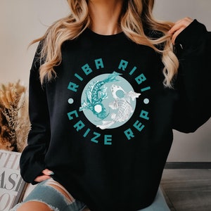 Riba Ribi Grize Rep Sweatshirt, Funny Croatian Serbian Bosnian Fish Sweater Gift, Hrvatska Srbija Bosna Jezik Dzemper Jakna Rodendan Poklon