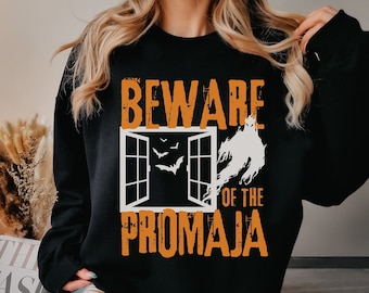 Beware of Promaja Sweatshirt, Cool Balkan Halloween Costume, Funny Bosnian Croatian Serbian Jokes, Smijesna Dzemper, Srpska Hrvatska Jakna