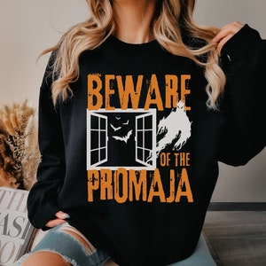 Beware of Promaja Sweatshirt, Cool Balkan Halloween Costume, Funny Bosnian Croatian Serbian Jokes, Smijesna Dzemper, Srpska Hrvatska Jakna